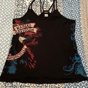 Harley-Davidson strappy tank